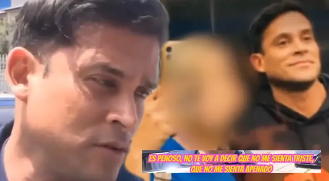 Christian Domínguez se pronunció sobre la acusación de su hija mayor.