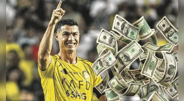 Cristiano Ronaldo acaba de convertirse en el primer futbolista billonario. Foto: composición EP