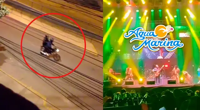 Salen imágenes de los presuntos atacantes de Agua Marina que estarían escapando de la zona.