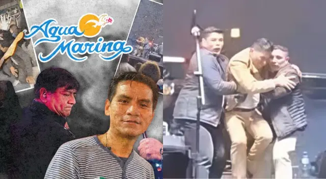 Imágenes revelan el momento en que artistas de Agua Marina sufrieron atentados.