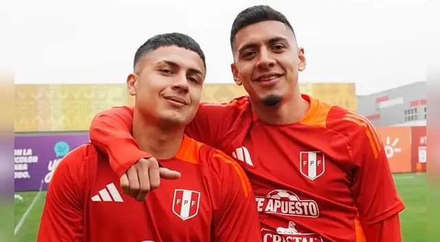 Jairo Concha y César Inga serán titulares en el amistoso entre Perú y Chile. Foto: FPF