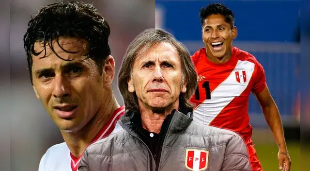 Ricardo Gareca brindó detalles de por qué prefirió a Raúl Ruidíaz por encima de Claudio Pizarro. Foto: composición EP