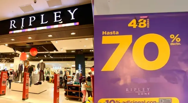 Ripley REMATARÁ miles de productos con hasta 70% de descuento por pocos días: descubre cómo ACCEDER