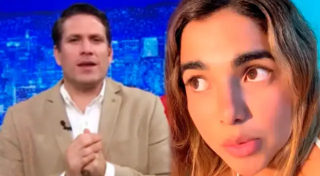 Paco Bazán sorprende al detener entrevista.