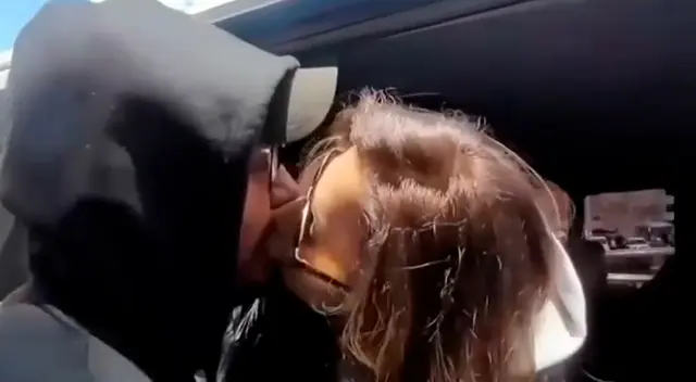 Milett Figueroa y Marcelo Tinelli LLEGARON juntos a Cusco y protagonizan apasionado beso: “Estoy feliz acá”