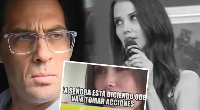 Gustavo Salcedo tuvo DESAFIANTE reacción ante posibles demandas de Maju Mantilla por tildarla de 'infiel'