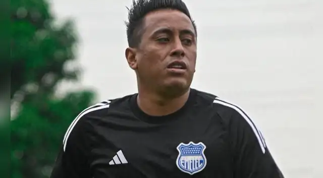 Christian Cueva solo ha  jugado 2 partidos con el equipo de Emelec. Foto: difusión