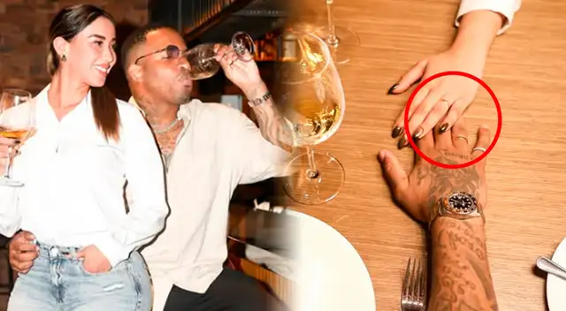 Jefferson Farfán REVELA fotografía con Xiomy Kanashiro luciendo presuntos anillos de MATRIMONIO