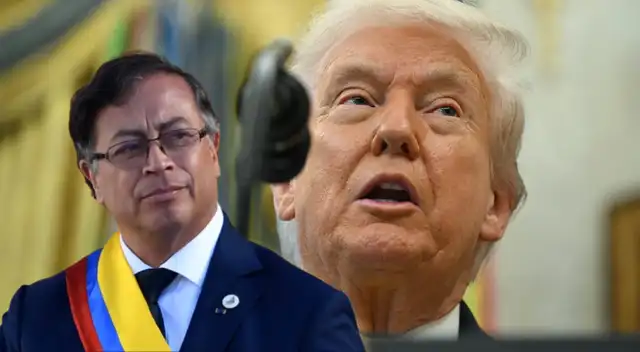Trump desata polémica retira apoyo a Colombia y llama narcotraficante a Petro.