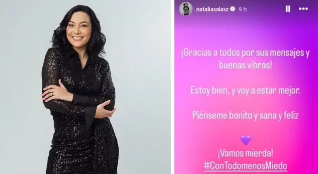 Mensaje de Natalia Salas