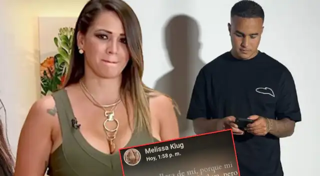 Melissa Klug y su mensaje tras terminar con Jesús Barco.