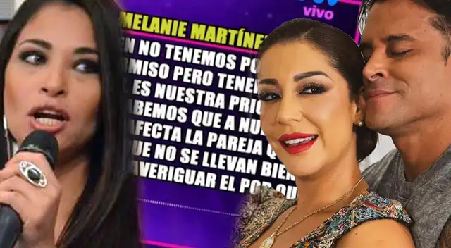 Melanie Martínez EXPLOTA contra Christian Domínguez por priorizar a Karla Tarazona y ser un PADRE AUSENTE con su hija