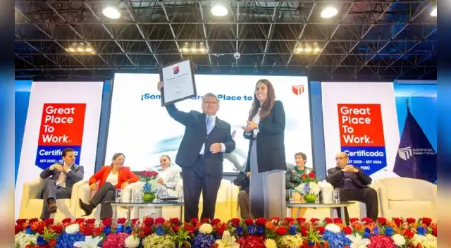 La gerente de Operaciones de GPTW elogió la cultura organizacional de la UCV. Fuente: Difusión.