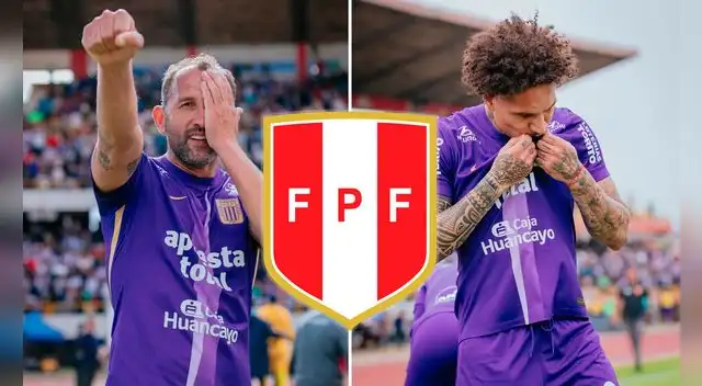 Hernán Barcos y Paolo Guerrero anotaron en la victoria de Alianza Lima ante Sport Huancayo. Foto: composición EP/Alianza Lima