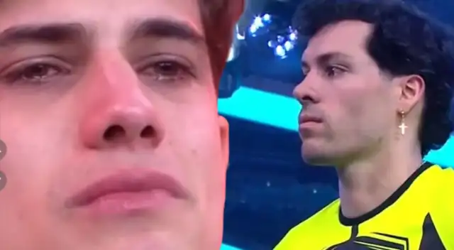 Kevin Díaz estalla en llantos por su eliminación en EEG. Kevin Díaz estalla en llantos por su eliminación en EEG.