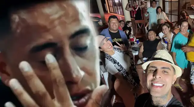 Christian Cueva reapareció tras visita de Pamela López y Paul Michael a la familia Cueva.