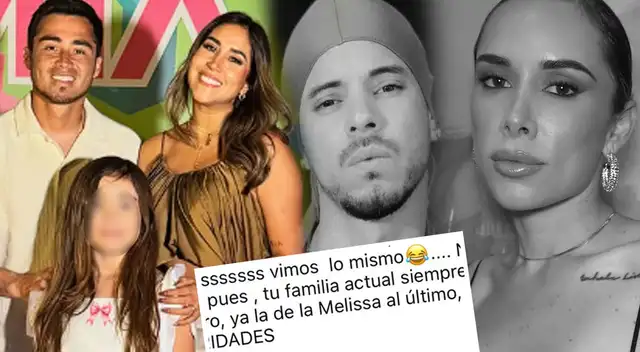 Rodrigo Cuba 'PRIORIZA' a Melissa Paredes y 'EXCLUYE' a Anthony Aranda en el cumpleaños de su hija