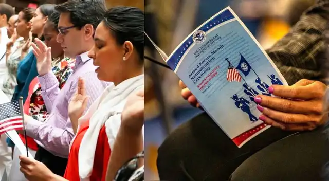 Entérate de que trata el juramento de lealtad para la ciudadanía estadounidense. Entérate de que trata el juramento de lealtad para la ciudadanía estadounidense.