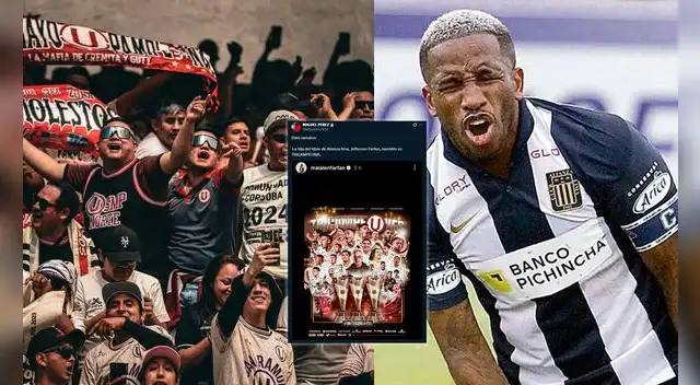 Hinchas de Universitario quedaron en shock con la celebración de la hija de Farfán. Foto: composición EP