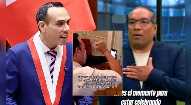 Alan Diez tuvo fuertes palabras para con el Presidente José Jerí. Foto: composición EP/Latina Deportes