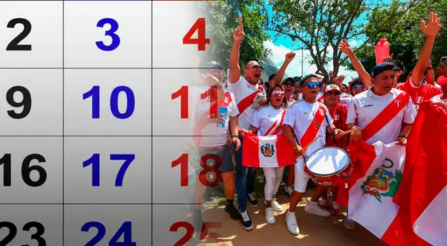 Conoce si habrá un feriado largo este lunes 3 y martes 4 de noviembre en Perú.