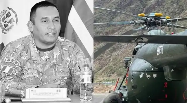 Tragedia en Pataz: muere el general del Ejército Marco Marín Saldaña en accidente de helicóptero