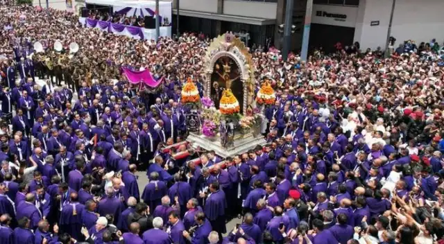 Este martes 28 de octubre se llevará a cabo la quinta procesión del Señor de los Milagros. Conoce aquí todos los detalles.