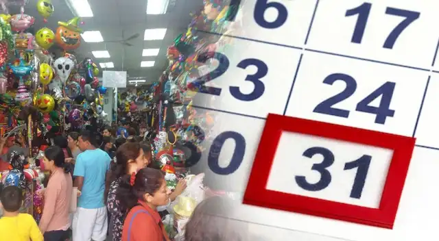 ¿El 31 de octubre será feriado en Perú 2025?