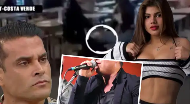 Expareja de Christian Domínguez deja EN SHOCK al ser AMPAYADA con cumbiambero AMOROSOS en concierto