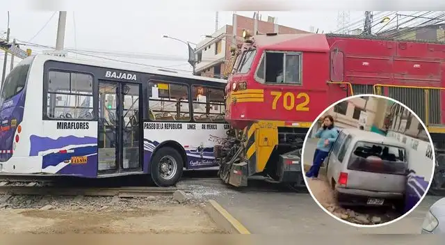 El choque sorprendió a los vecinos que corrieron a auxiliar a los heridos del choque en El Agustino