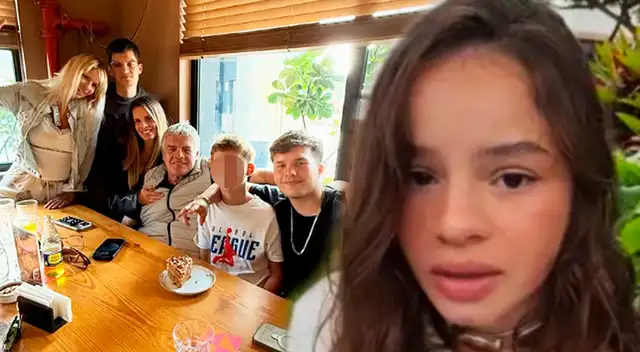 Alejandra Baigorria se luce con toda su familia.