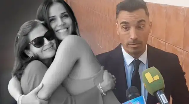 Santi Lesmes se pronuncia en velorio de mamá de Maju Mantilla.