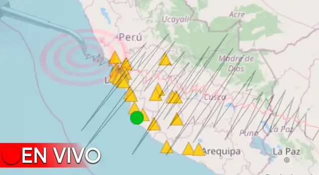 Conoce EN VIVO los temblores que ocurren en el Perú, según IGP. Conoce EN VIVO los temblores que ocurren en el Perú, según IGP.