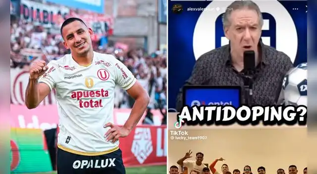 Alex Valera usó sus redes sociales para pronunciarse fuerte sobre el tema de antidoping. Foto: composición EP