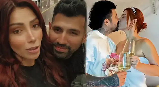 Milena Zárate tuvo una boda simbólica en Estados Unidos.