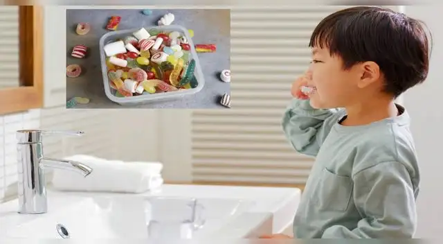 Cuidado con las golosinas de Halloween.