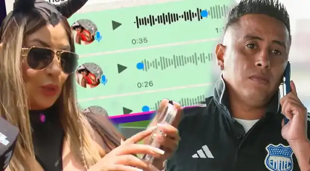 Filtran CHATS PRIVADOS de Christian Cueva con Pamela López que habrían ENFURECIDO al futbolista para mandarla PRESA.