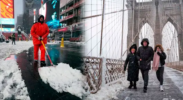 Invierno en Nueva York 2025 tendrá temperaturas más altas.