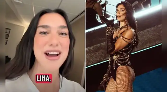 Dua Lipa envió un mensaje a todos sus seguidores de Latinoamérica. Foto: composición EP