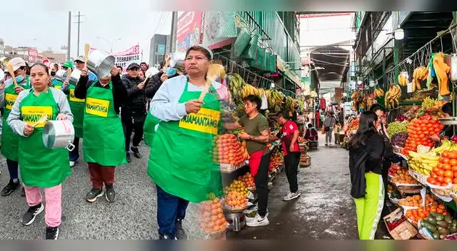 Diversos mercados en Lima cerrán sus pueras como protesta Diversos mercados en Lima cerrán sus pueras como protesta