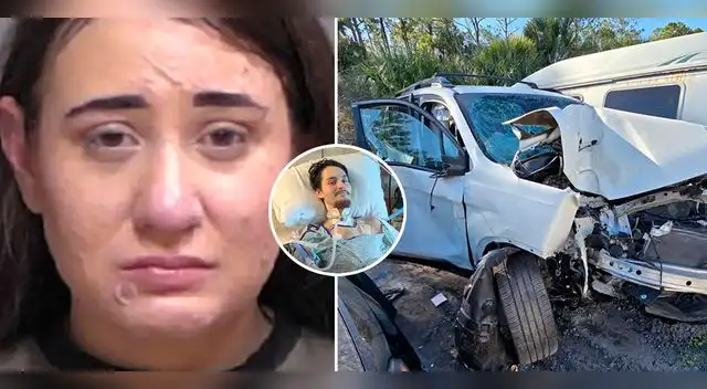 Daniel Waterman logró despertar del coma. Acusó a su pareja Leigha Mumby de provocar el accidente