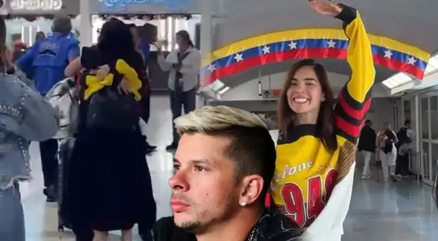 Korina Rivadeneira llega a Venezuela y tiene EMOCIONANTE REENCUENTRO con su familia tras dejar el Perú: "Después de 10 años"