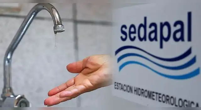 Son cuatro los distritos que se verán afectados por el corte de agua anunciado por Sedapal