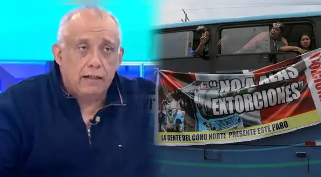 Martín Ojeda, vocero de del gremio Transportistas Unidos, solicitó un bono para choferes afectados por la delincuencia