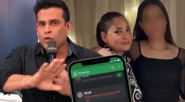 Christian Domínguez bloquea a su hija con Melanie Martínez en medio de escándalo.