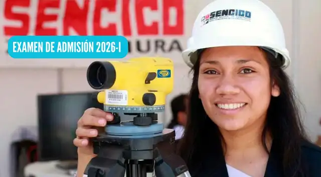 Consulta los resultados oficiales del examen de admisión 2026-I del Sencico en la modalidad Primera Opción.
