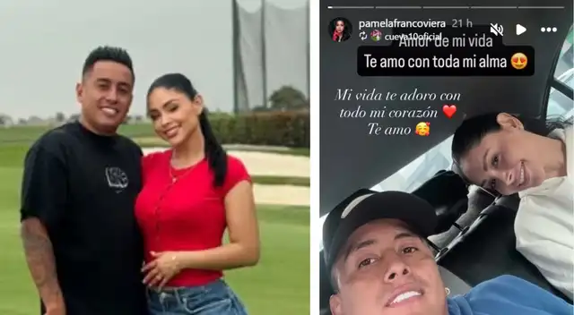 Pamela Franco responde con un tierno mensaje a Cueva Pamela Franco responde con un tierno mensaje a Cueva