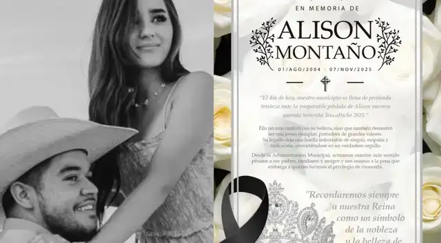 Alison Montaño perdió la vida junto a su pareja. Alison Montaño perdió la vida junto a su pareja.