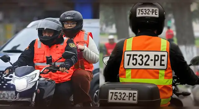 MTC multará a motorizados que no usen chalecos distintivos desde esta fecha.