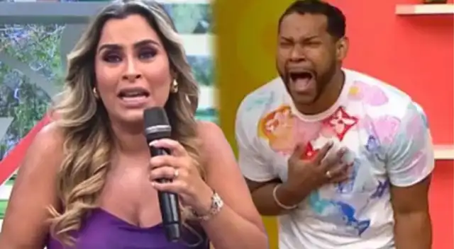 Ethel Pozo le recuerda pasado amoroso a Edson Dávila y queda en shock. Ethel Pozo le recuerda pasado amoroso a Edson Dávila y queda en shock.